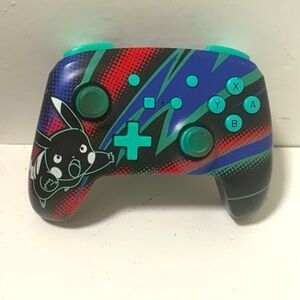 Pokémon Enhanced Wireless Controller for Nintendo Switch – Pikachu Neon